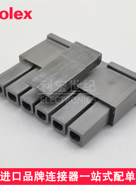molex 436450600 43645-0600 莫仕原装 Micro-Fit 3.0mm胶壳 6pin
