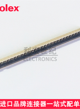molex原装104114-8017表贴翻盖FFC连接器1041148017间距0.50mm80P