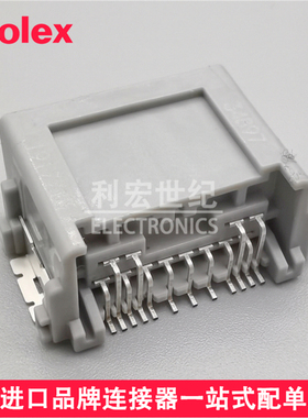 Molex 348978121 34897-8121 莫仕Mini50卧贴插座间距2.00mm12Pin