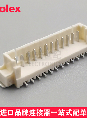 molex 53398-1371 533981371 0533981371 1.25mm立式立贴针座13P