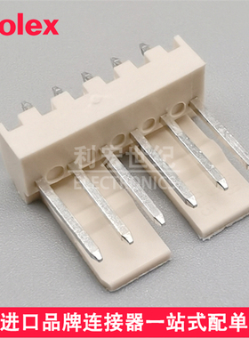 molex 22041061 2204-1061 22-04-1061莫仕间距2.50mm直针插座6P