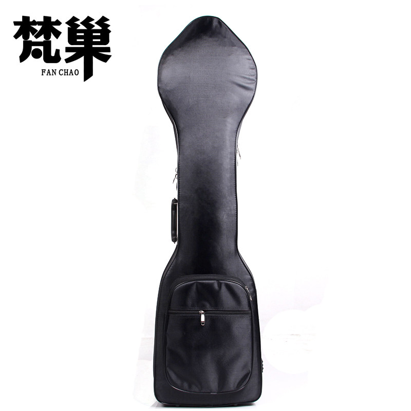 梵巢牌黑色牛津布 压缩泡沫防止划伤绒布乐器配马头琴盒箱子MT-10