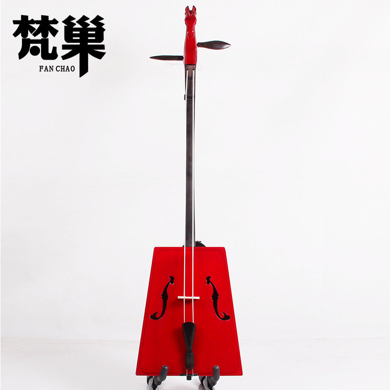 梵巢黑檀木材质指板乐队演奏初学考级中音马头琴乐器MT05赠送配件