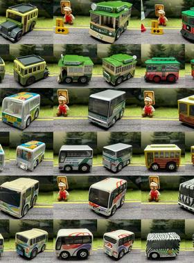 CHORO Q TAKARA TOMY 多美卡 回力车 公车 巴士校车蛋车 Q车10