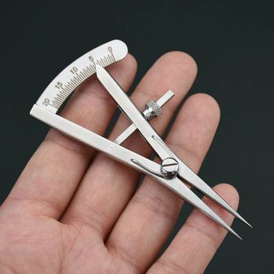 不锈钢间距规迷你带刻度可锁定