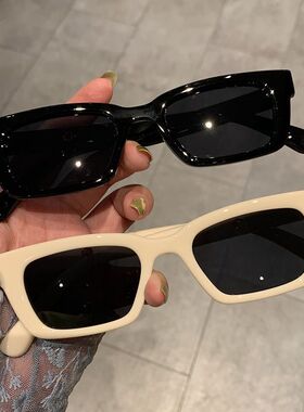 墨镜女jennie同款蹦迪酒吧街拍网红猫眼太阳镜个性韩版洋气凹造型