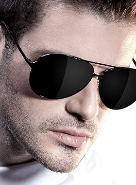 防UVA飞行员式舒太阳镜男开车