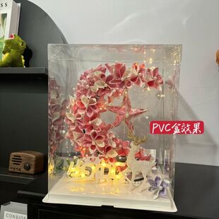 创意月亮有钱花亚克力发财树材料包DIY材料包送女友生日礼物全套