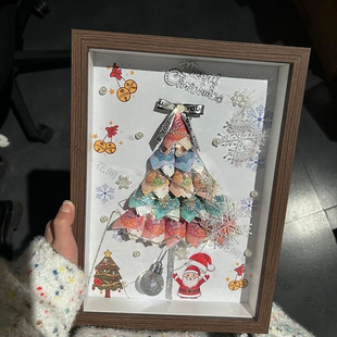 创意发财树有钱花束礼盒diy材料包相框摆件生日礼物送朋友闺蜜礼