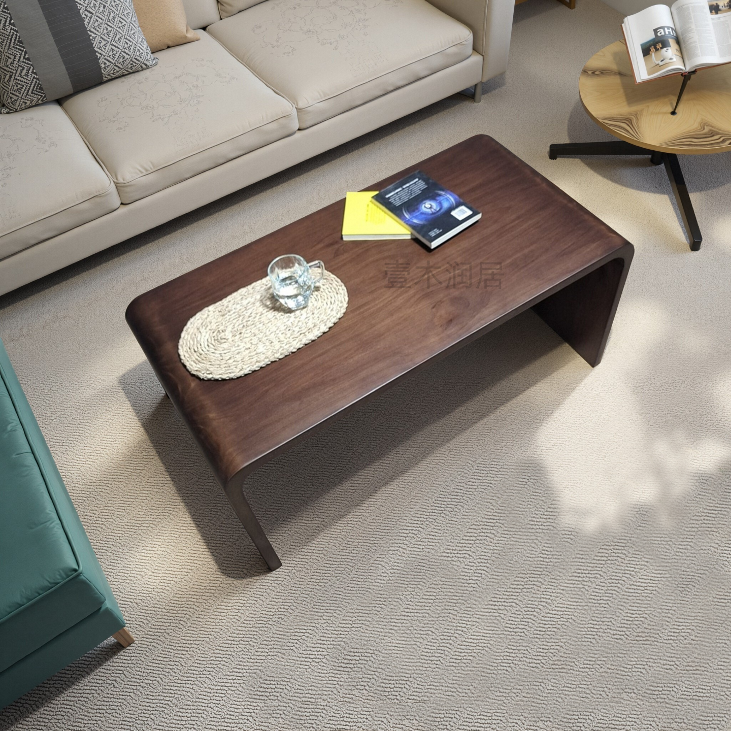 实木客厅中古风茶几榻榻米小茶桌