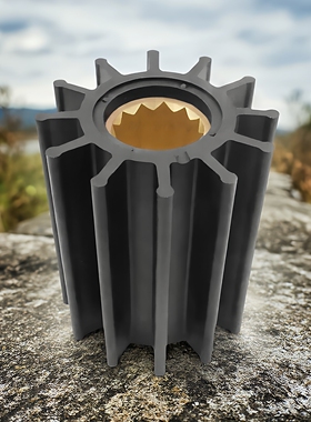 海水泵叶轮适用Yanmar洋马发动机6LY3-ETP 6LY3-STP 6LYA 6LY2