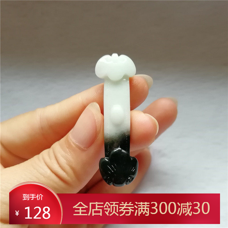 正品天然玉石独山玉吊坠南阳玉独玉精雕如意挂件平安玉佩玉坠特价