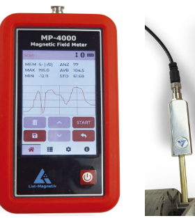 特斯拉计德国List 李斯特交流磁场检测仪Magnetik MP-4000高斯计