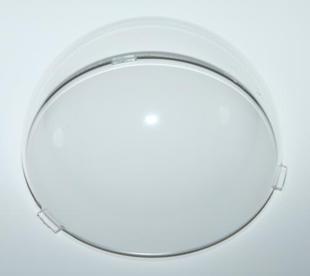 防爆透明罩 4英寸半球摄像机用球罩  监控摄像头4寸高清球机下罩