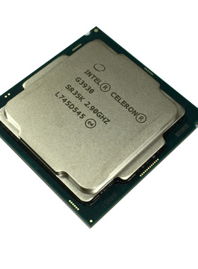 台式机英特尔酷睿赛扬CPU 2.9G拆机功能好 6 7代主板适用于G3930/