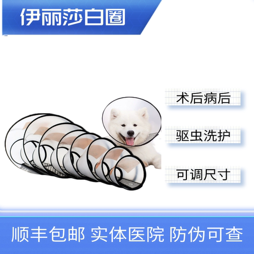 伊丽莎白圈猫咪套头罩狗狗头套防咬防抓防舔绝育宠物脖圈脖套颈圈