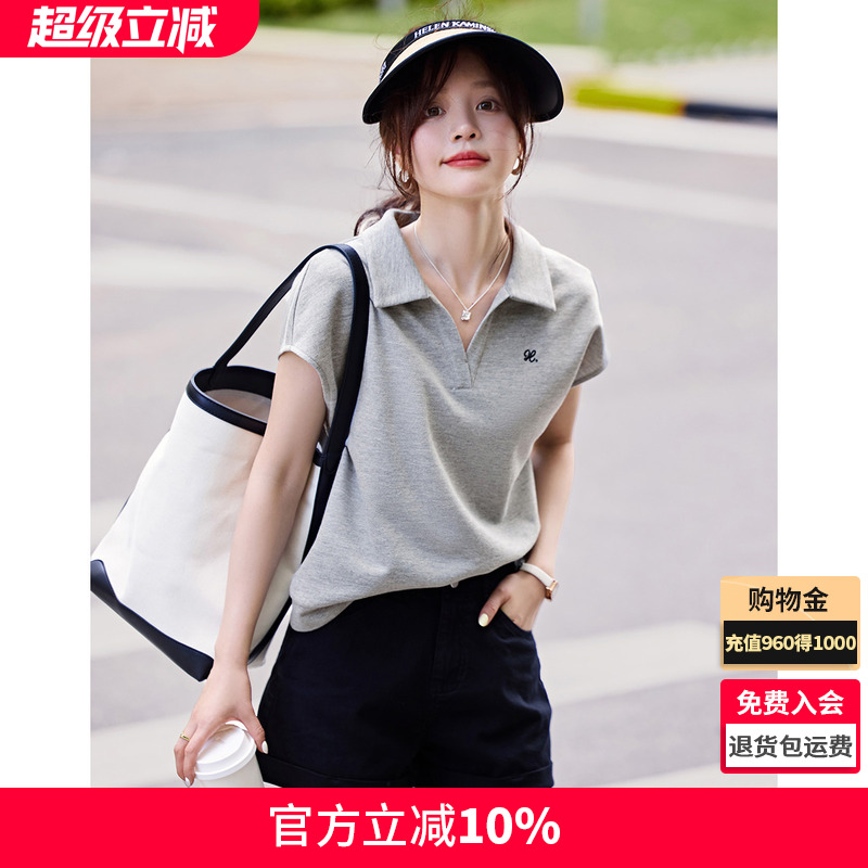 沫晗依美休闲百搭显瘦T恤