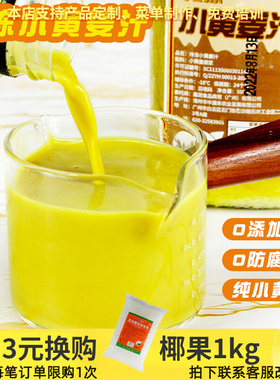 暖冬热饮冷冻小黄姜汁原浆茶饮水吧奶茶店餐饮商用家用一汁多用