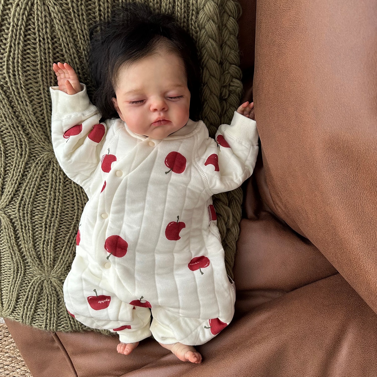 秋冬款新生婴儿薄夹棉连体棉服