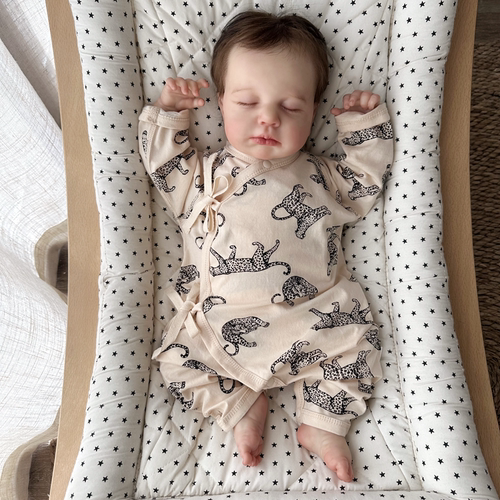 斜襟系带连体衣超薄纯棉夏季