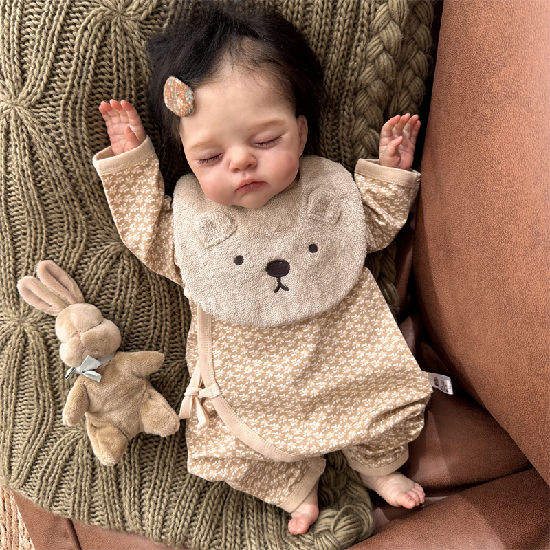 新生婴儿秋冬季田园风碎花连体衣