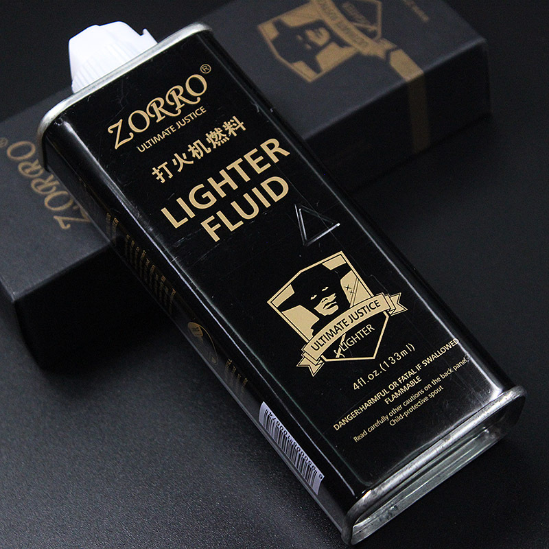 正品佐罗打火机煤油清香型打火机油专用油通用油原装火石棉芯燃油
