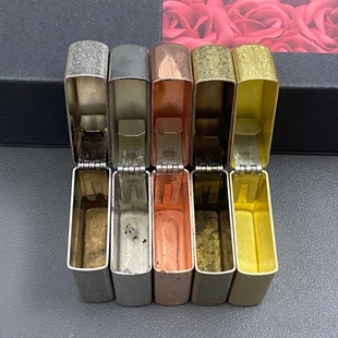 正品打火机黄铜紫铜白铜外壳佐罗煤油打火机老式油棉机内胆通用