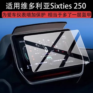 5G液晶保护膜非钢化膜 仪表膜WD250T 适用维多利亚Sixties 250Si