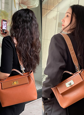 适用爱马H家kelly2424herbag包包改造宽肩带mini2424包带改造单肩