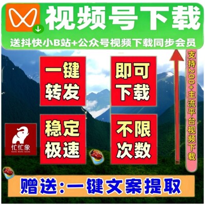 蝴蝶视频号下载工具助手