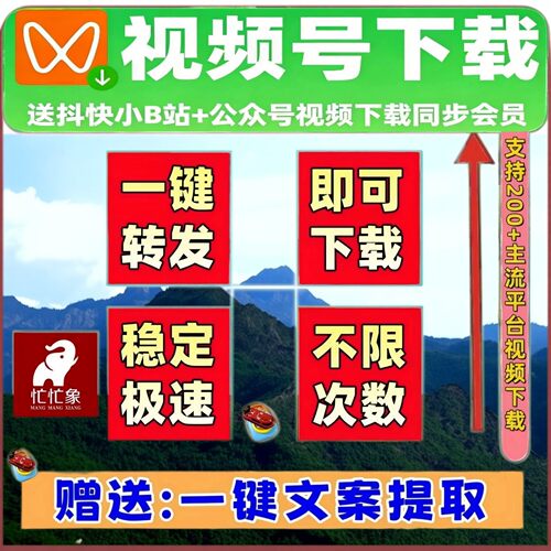 蝴蝶视频号下载工具代多