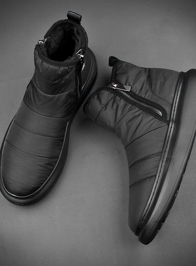 帕达索022男鞋新款百搭休闲棉鞋DCB保暖雪地靴KCB高帮鞋PB201022