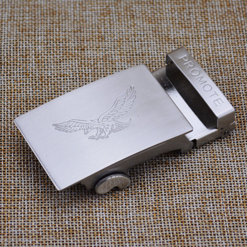 不锈钢皮带扣头腰带扣3.5cm卡子男配件裤带头自动扣腰带头皮带头