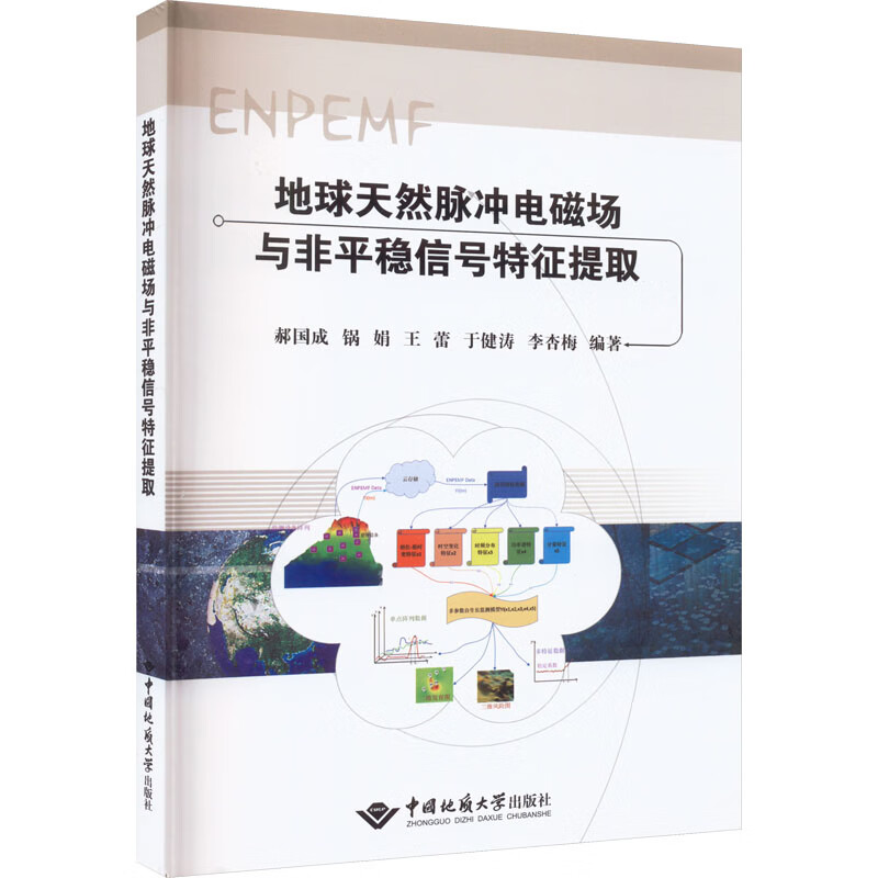 地球天然脉冲电磁场与非平稳信号特征提取中国地质大学出版社 9787562552130-封面