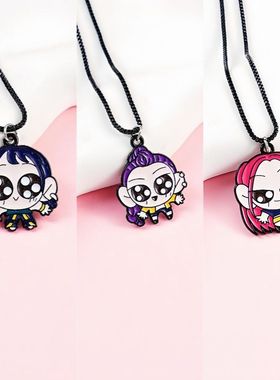 猎魔滴油亚马逊项链新款合金吊