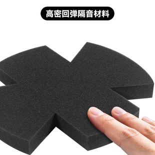 适用3M耳罩垫XA5吸音海绵垫XA4 XA3替换海绵X2A/H6A隔音降噪棉垫