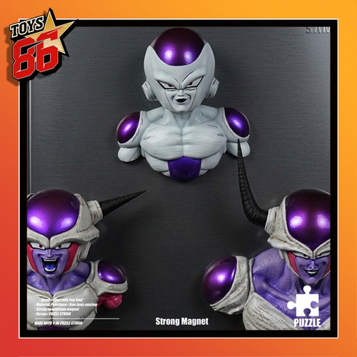 【86toys 新品】PUZZLE 龙珠 弗利萨 冰箱贴一形态二形态最终形态