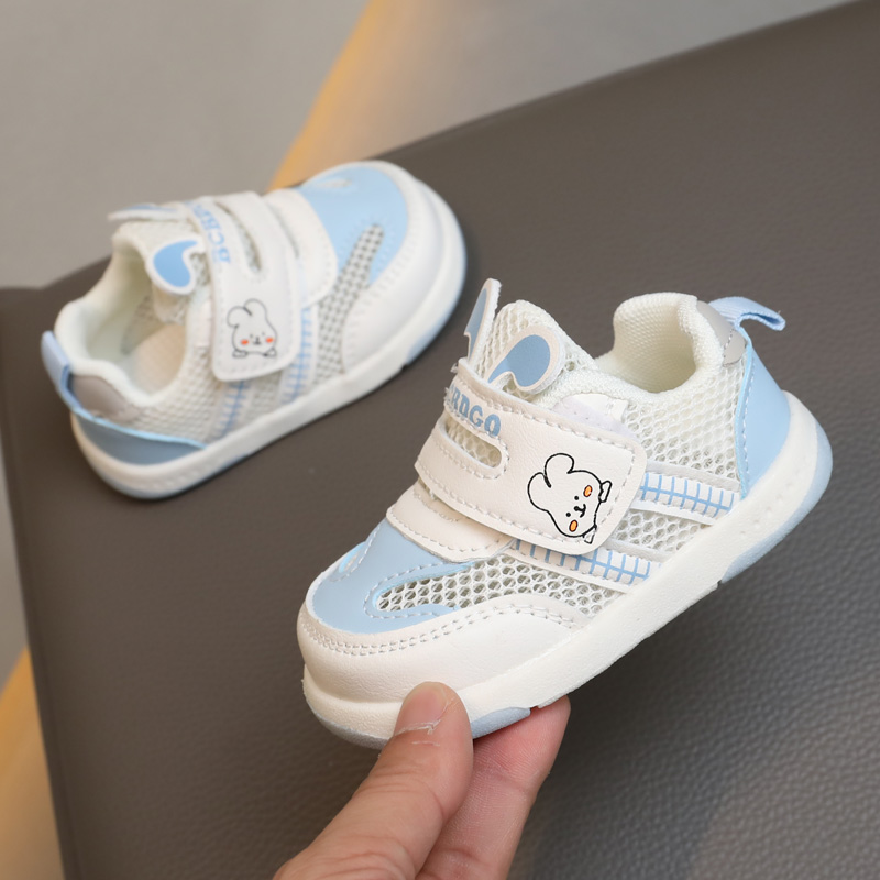 学步鞋防滑男宝宝透气