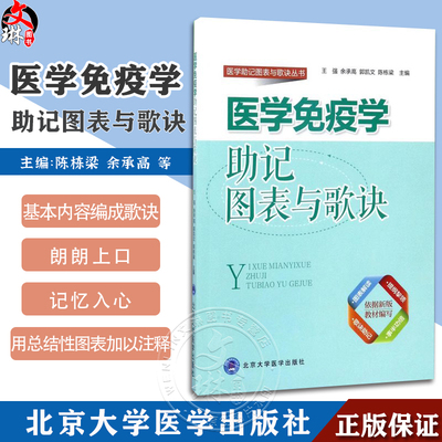 医学免疫学助记图表与歌诀
