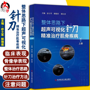 正版整体思路下超声可视化针刀精准治疗肌骨疾病上册宓士军郭瑞君郭长青主编超声学书籍 9787518974290科学技术文献出版社