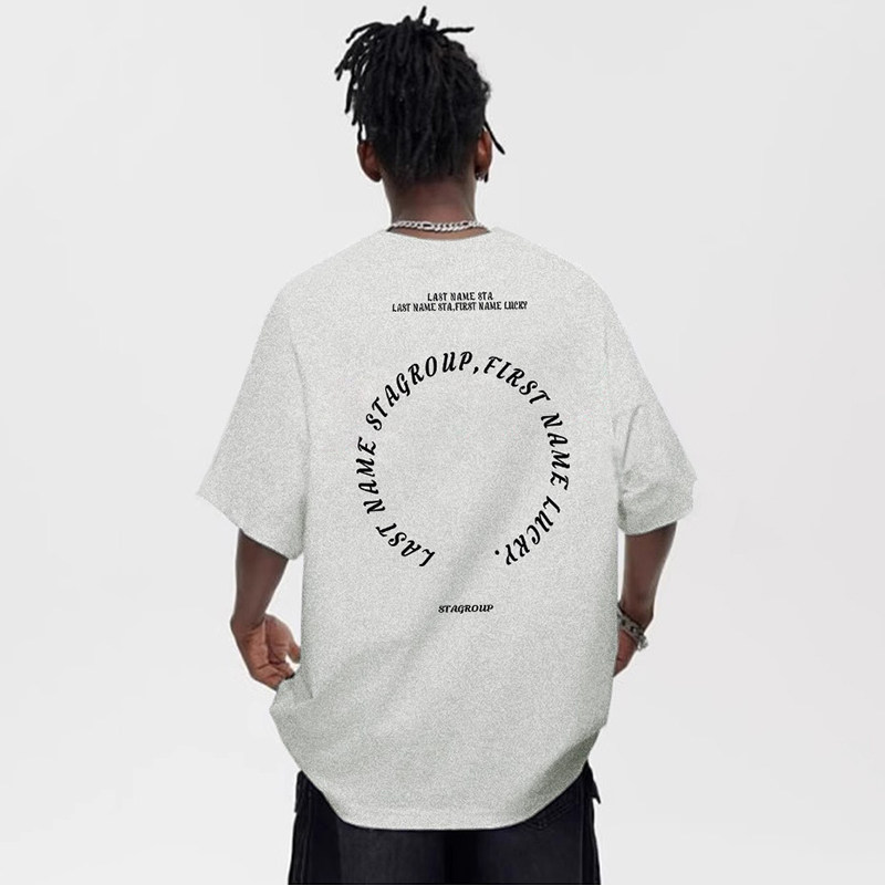 STA美式潮牌字母印花短袖休闲T恤