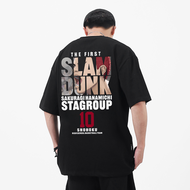 STA2023夏季10号樱木花道短袖T恤
