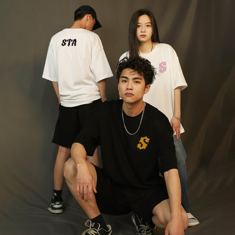 STA融化星标短袖T恤春夏纯棉上衣