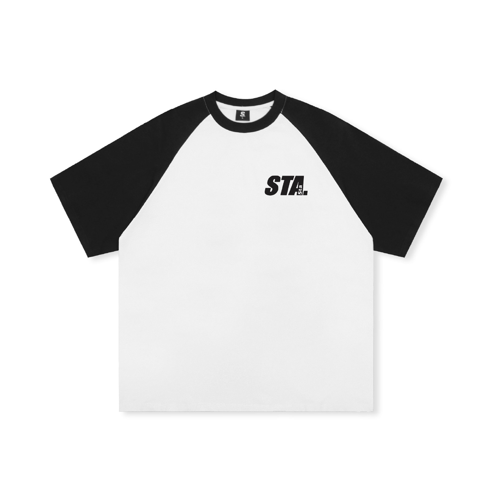 STA美式国潮牌字母印花百搭T恤