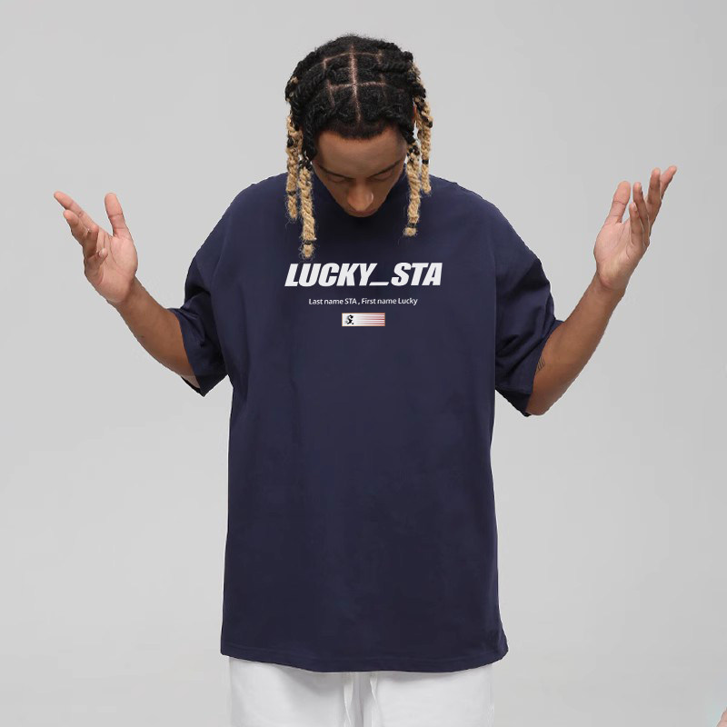 STA美式重磅上衣男女纯棉短袖T恤