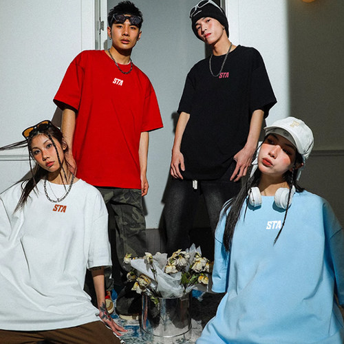 STA【官方店】基础小logo短袖t恤