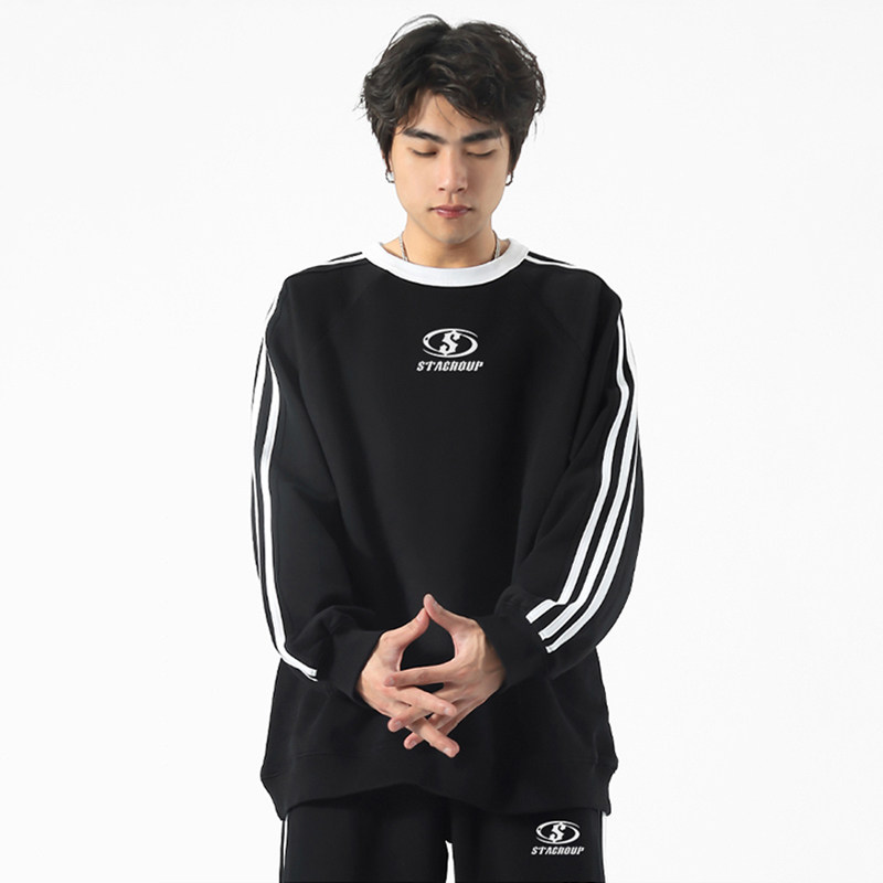 STA原创S星标logo休闲卫衣情侣