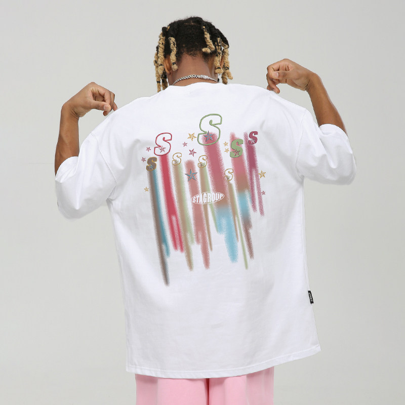 STA幻影S星坠落重磅男女短袖T恤