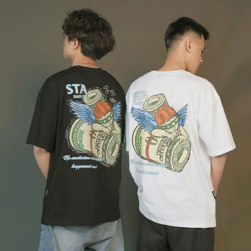 STA2023春夏季短袖T恤潮牌街头