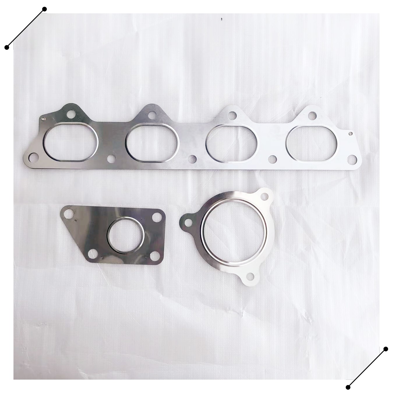 适用长城哈弗H5风行CM7陆风X82.0t排气岐管垫涡轮增压器接口垫片